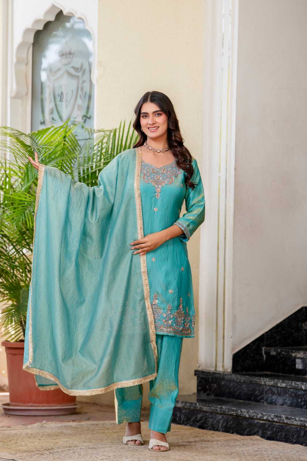 Soft Silk Designer Kurti