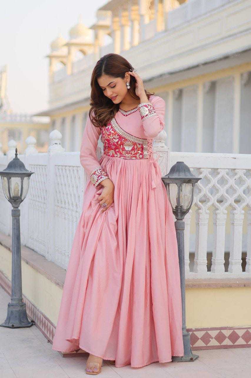 Chinon Printed Gown