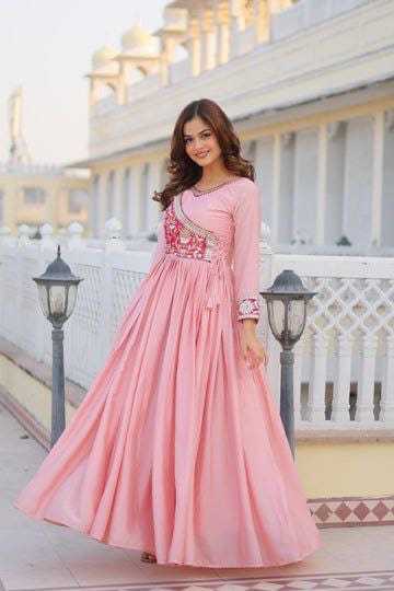 Chinon Printed Gown