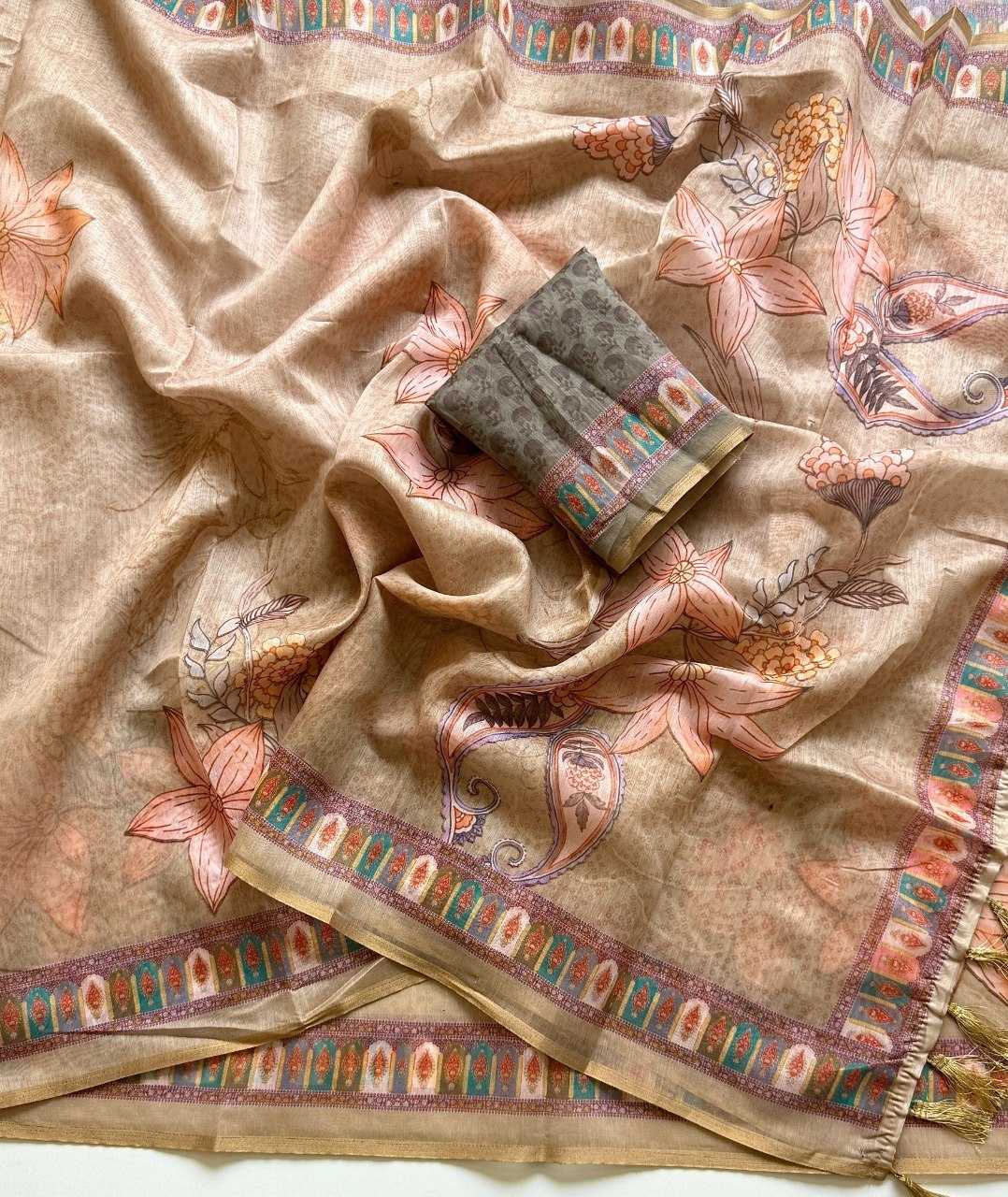 Soft Cotton Fancy Saree