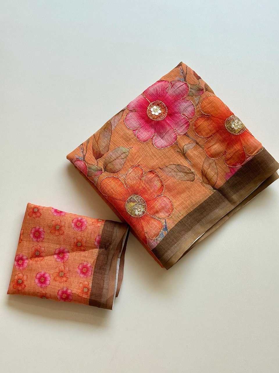Soft Cotton Fancy Saree