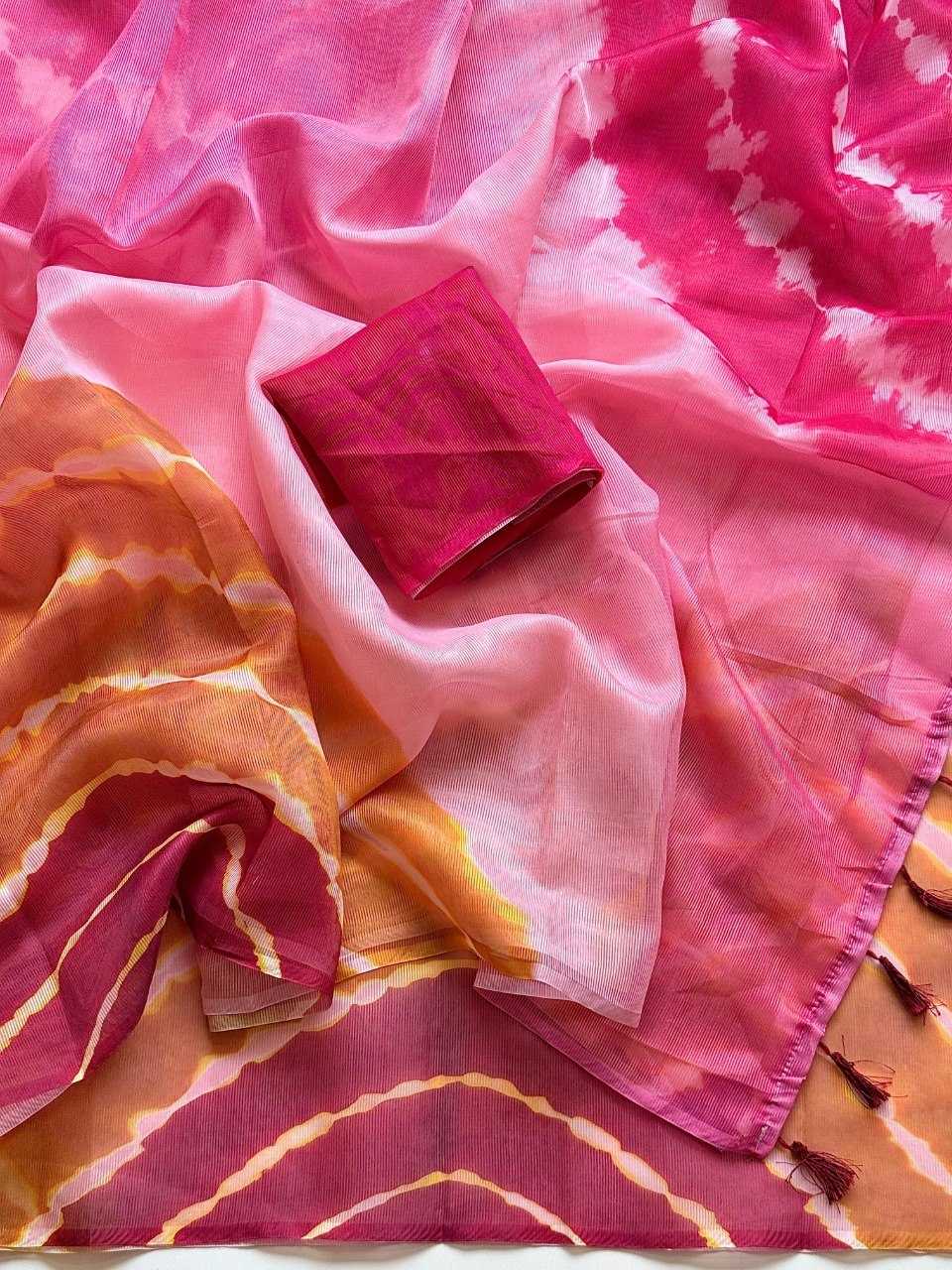 Fancy Leheriya Saree