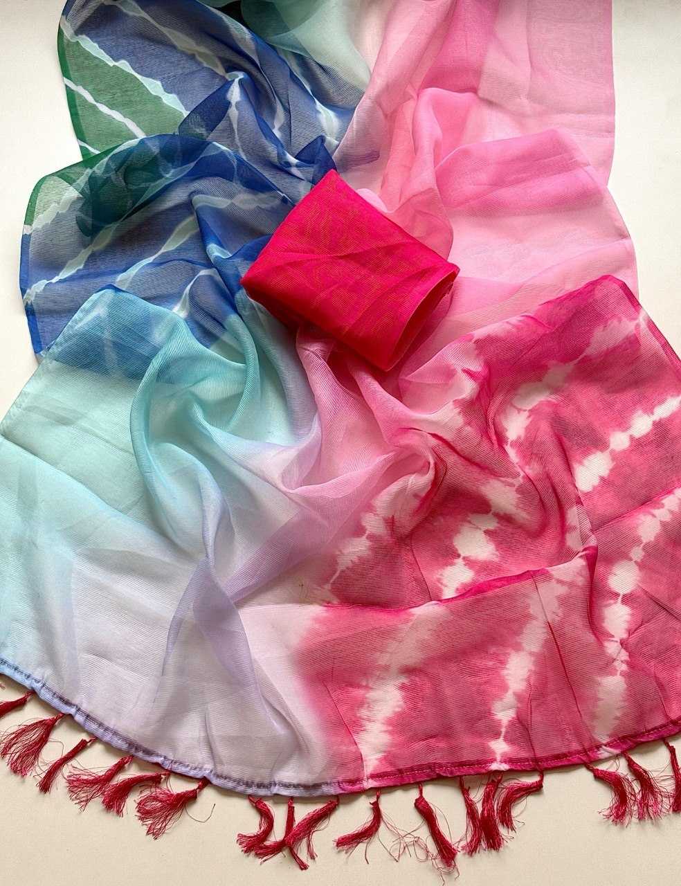 Fancy Leheriya Saree