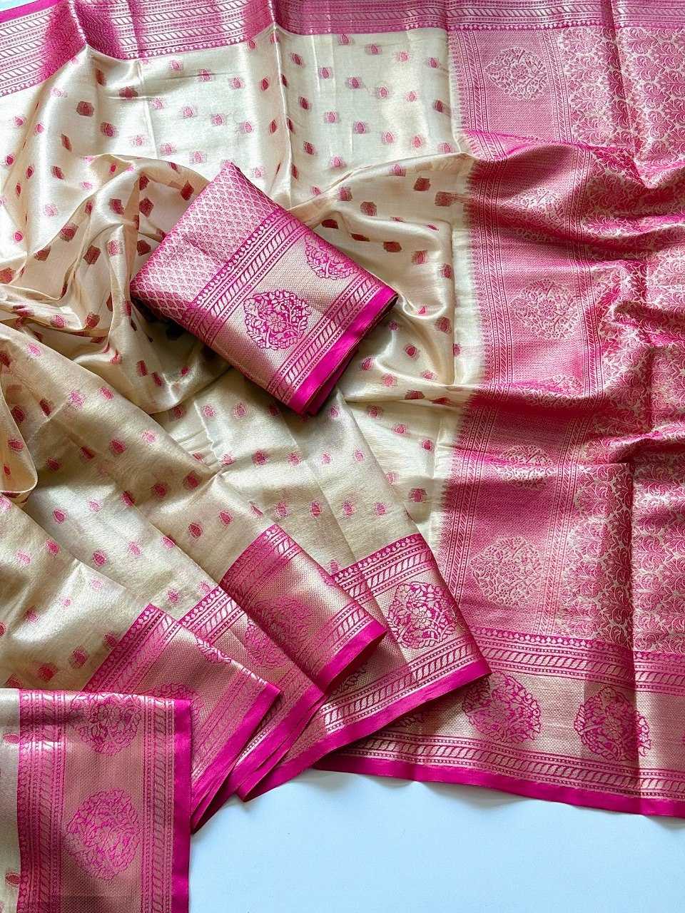 Tussar Silk Party Wear Saree