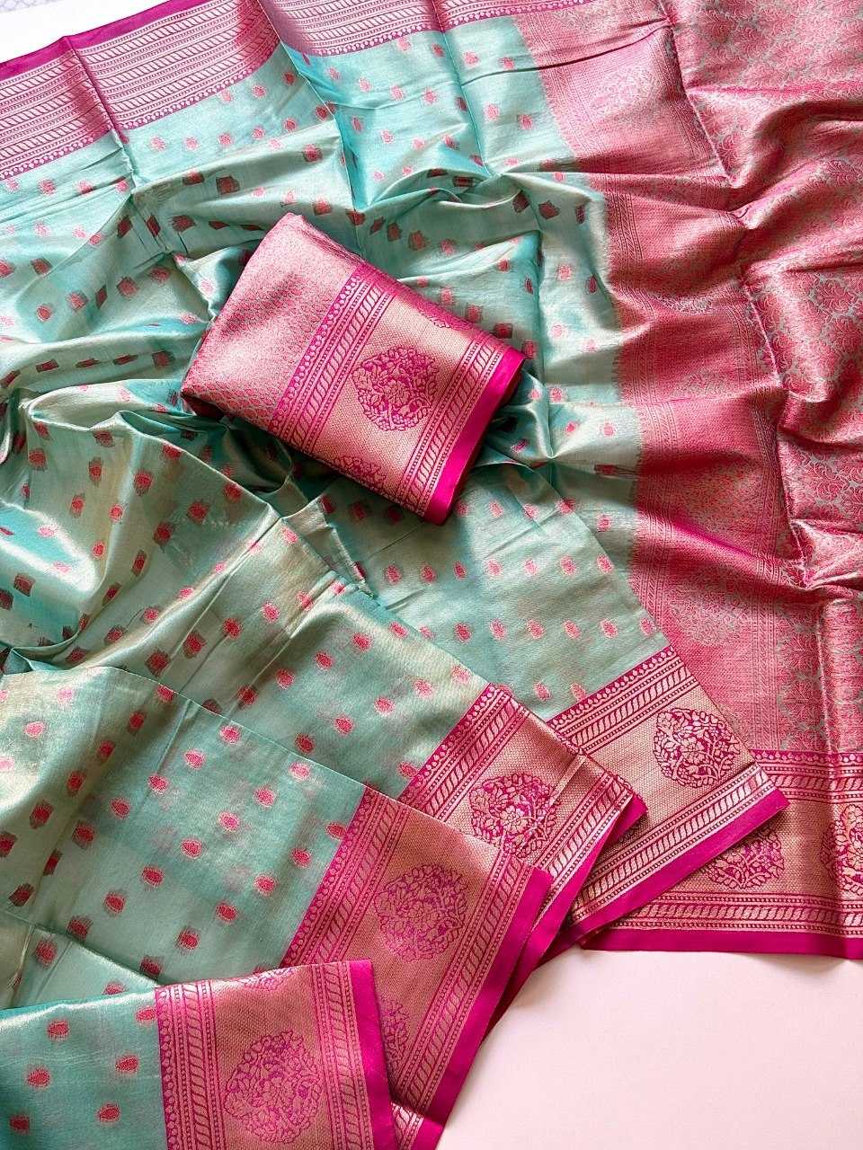 Tussar Silk Party Wear Saree