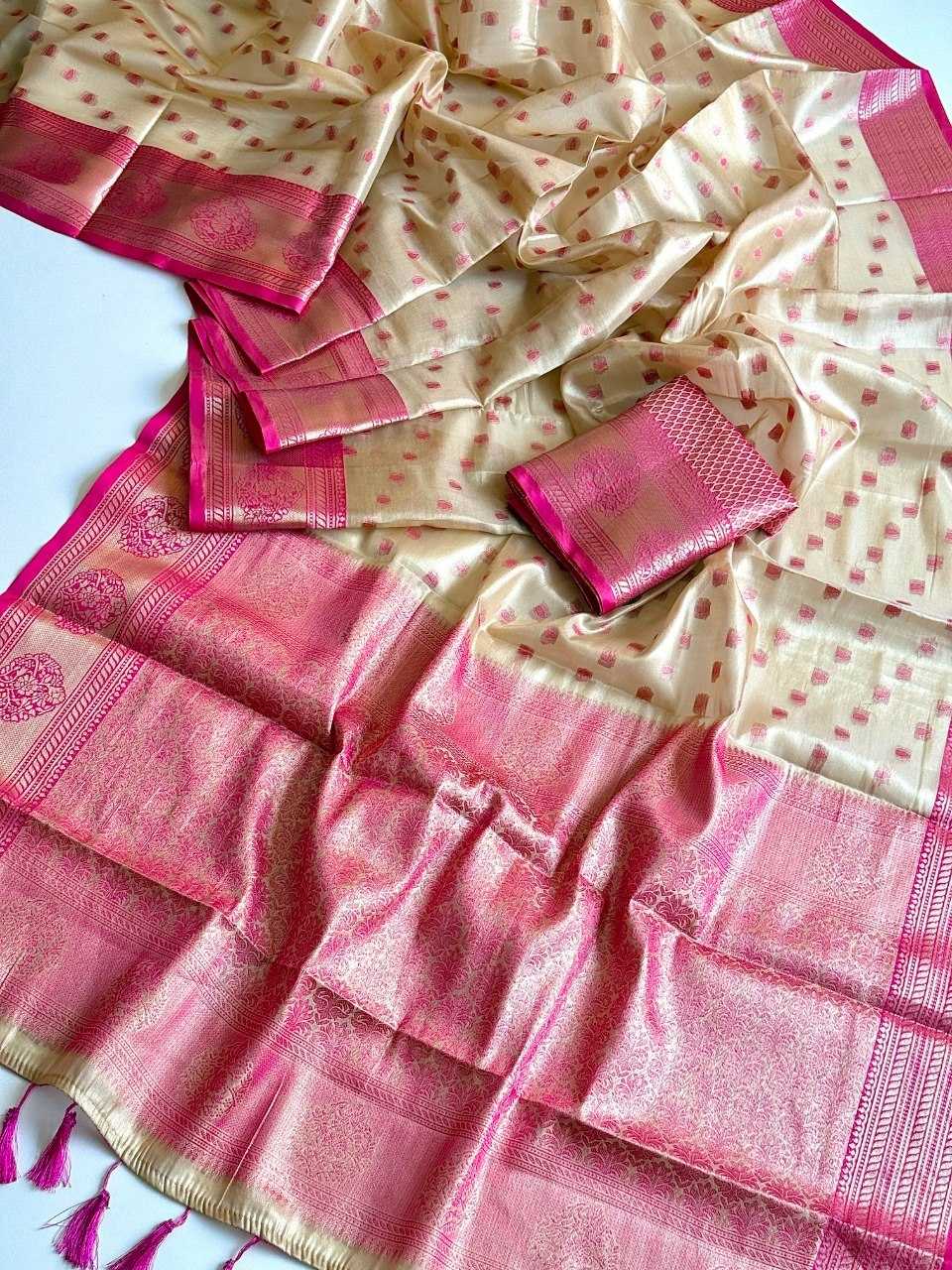 Tussar Silk Party Wear Saree