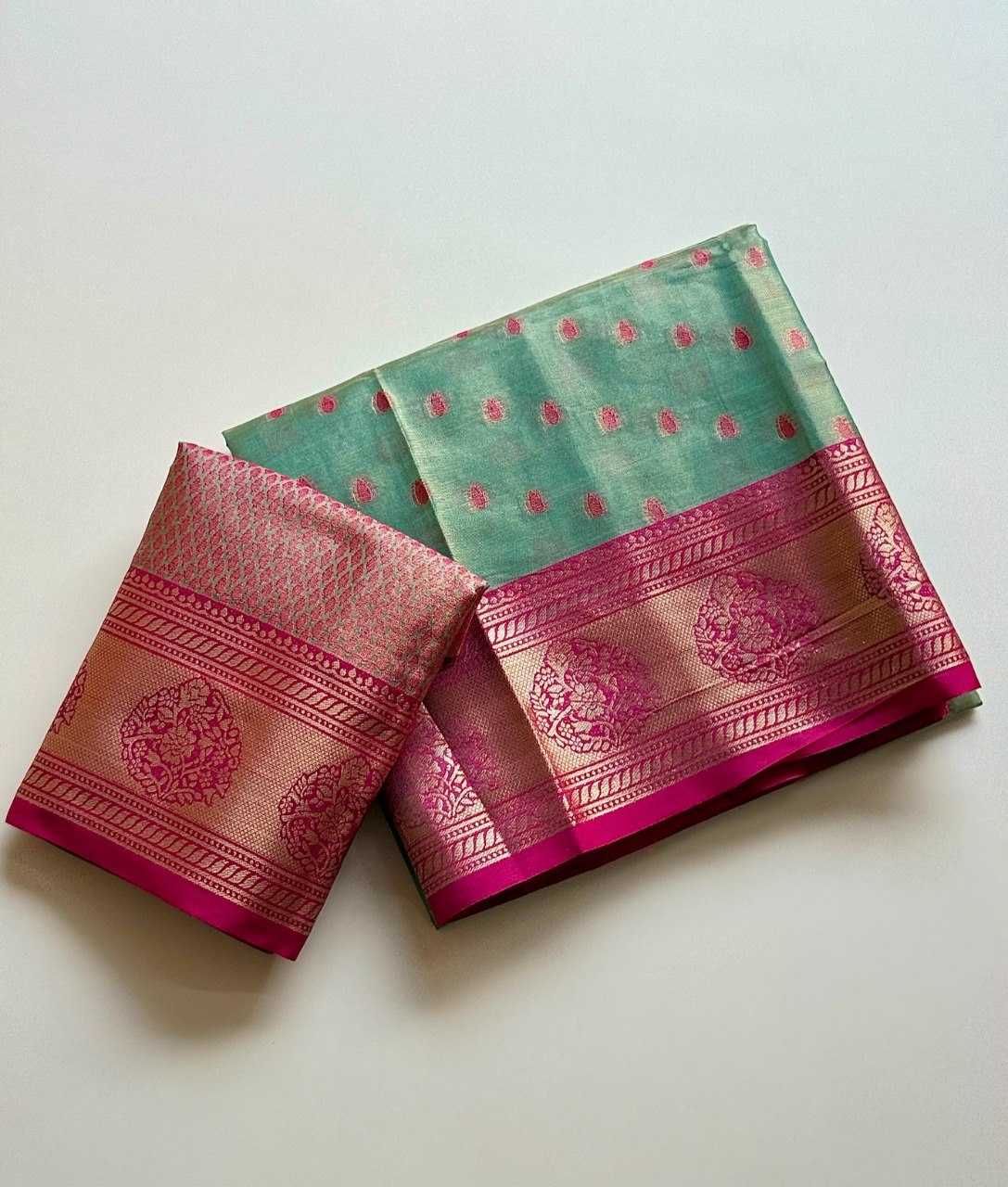 Tussar Silk Party Wear Saree