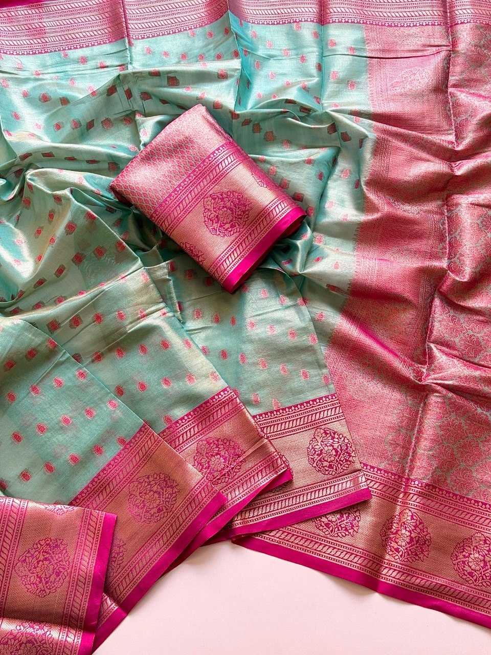 Tussar Silk Party Wear Saree