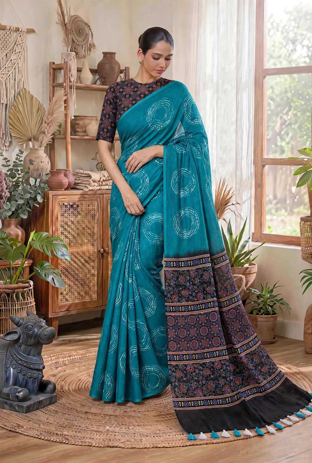 Cotton Fancy Saree