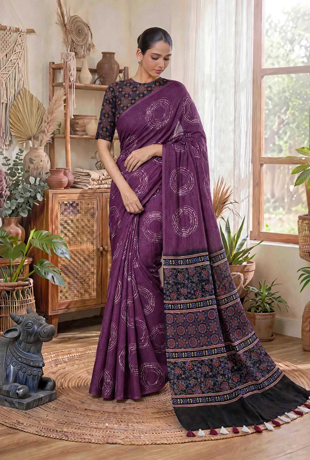Cotton Fancy Saree