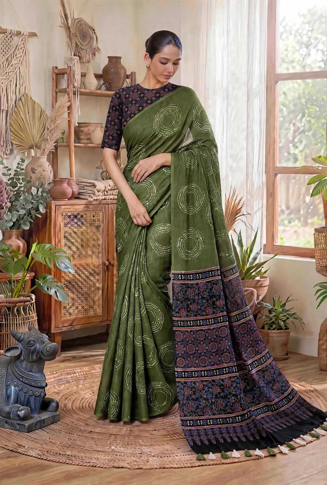 Cotton Fancy Saree