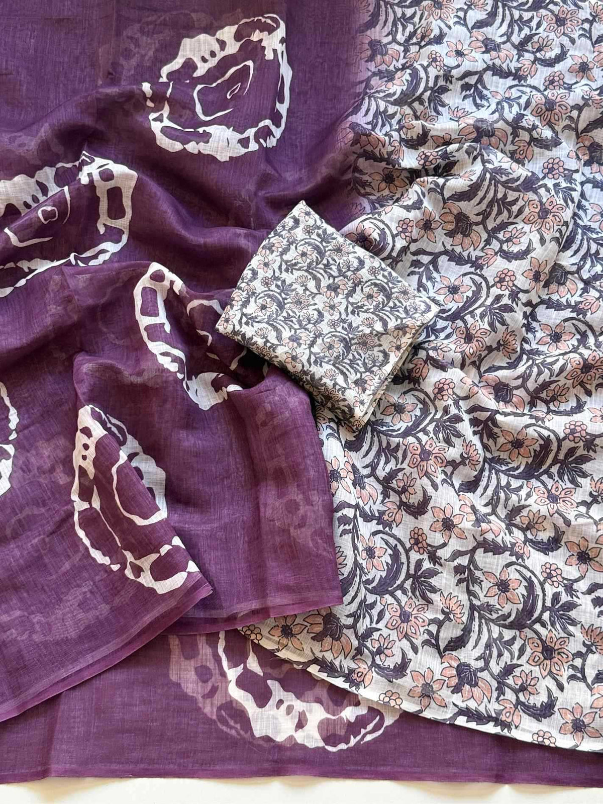 Advika Linen Designer Saree
