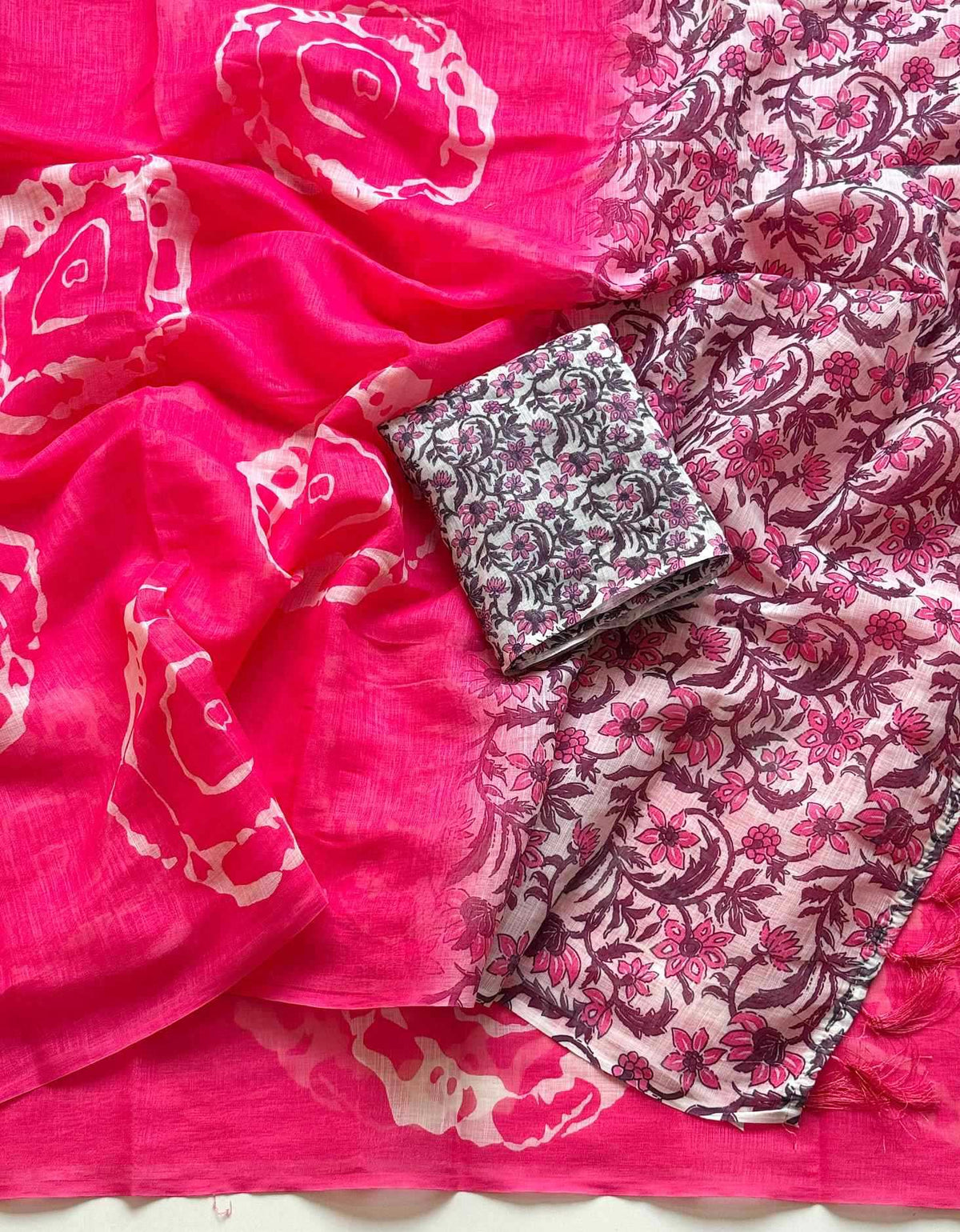 Advika Linen Designer Saree