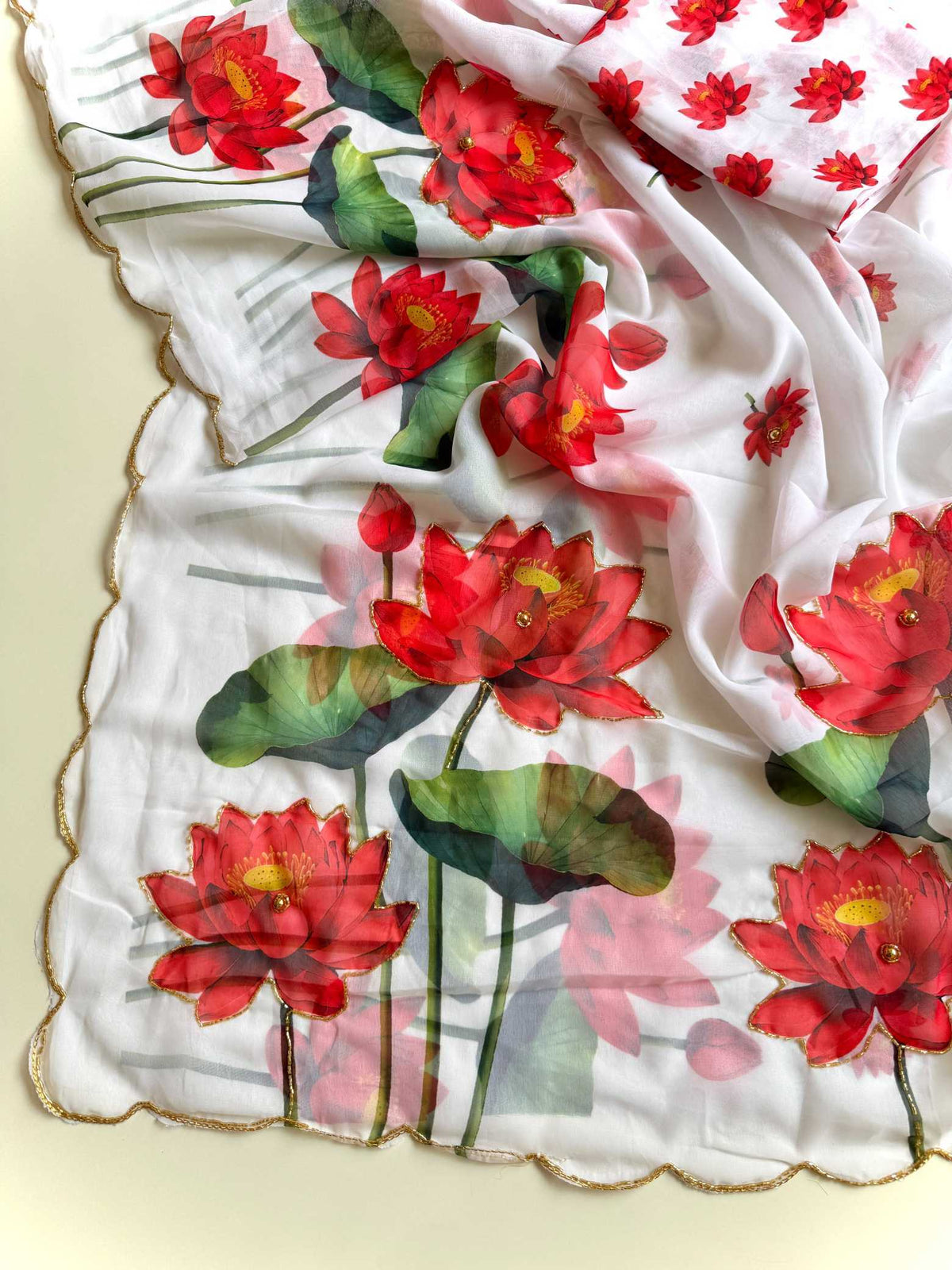 Amaira Faux Georgette Saree