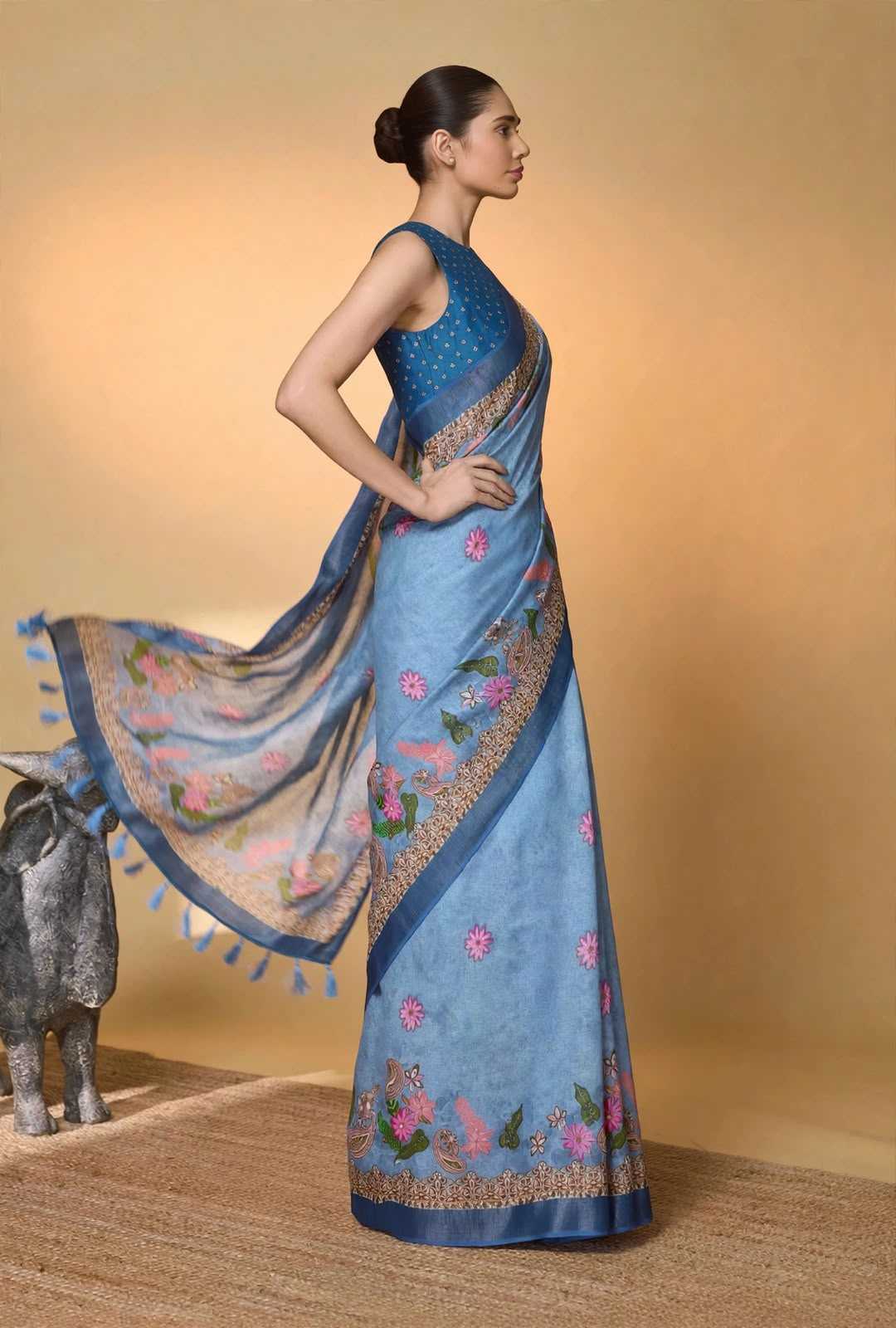 Anaya Shimmer Silk Soft Saree