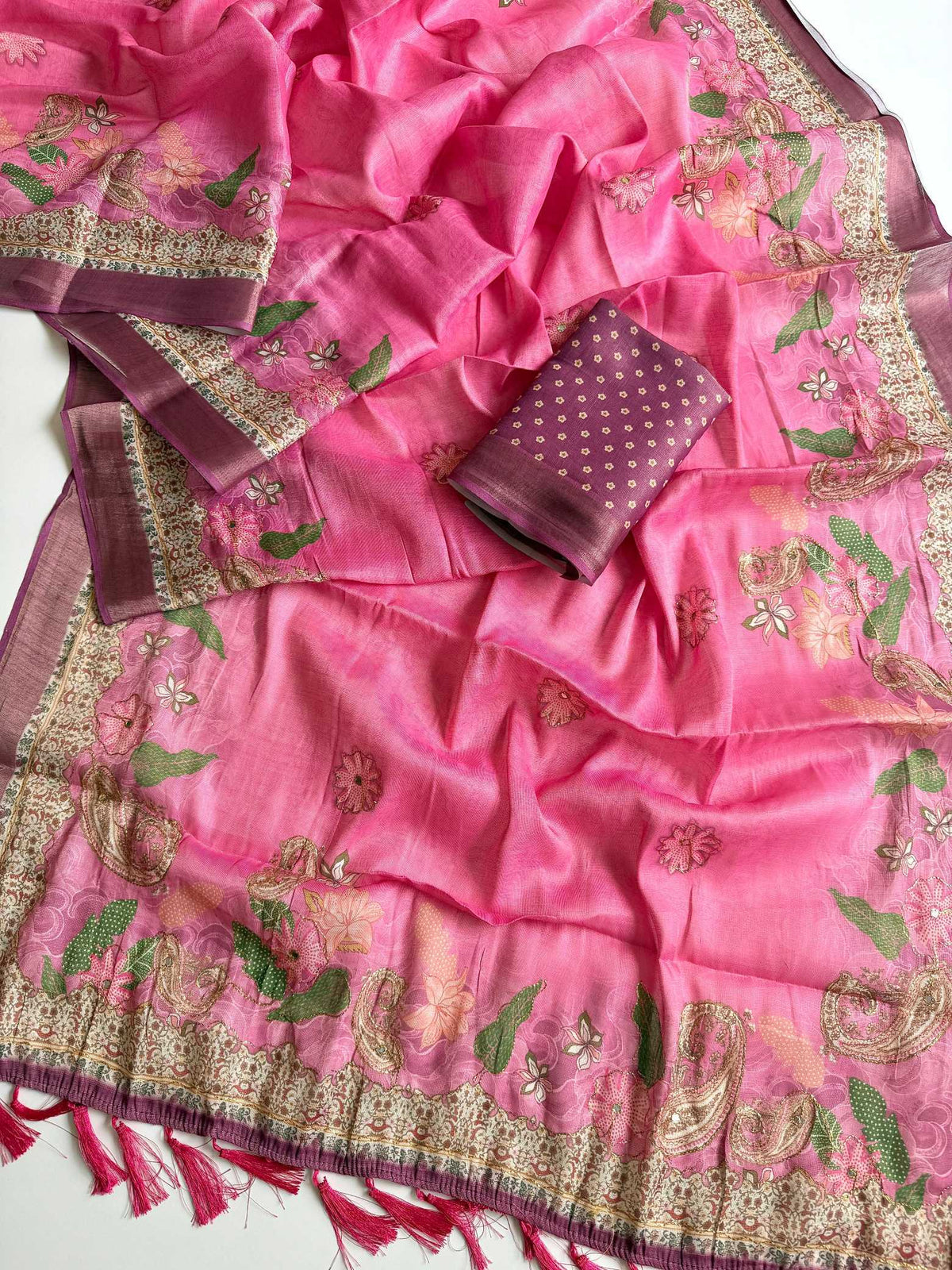 Anaya Shimmer Silk Soft Saree