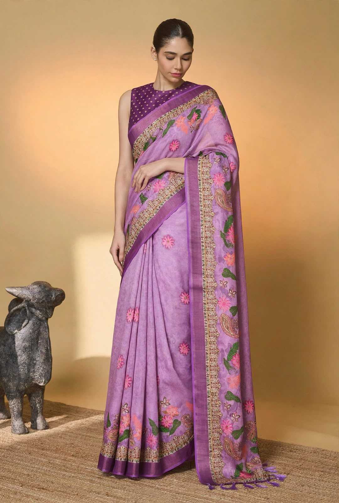 Anaya Shimmer Silk Soft Saree