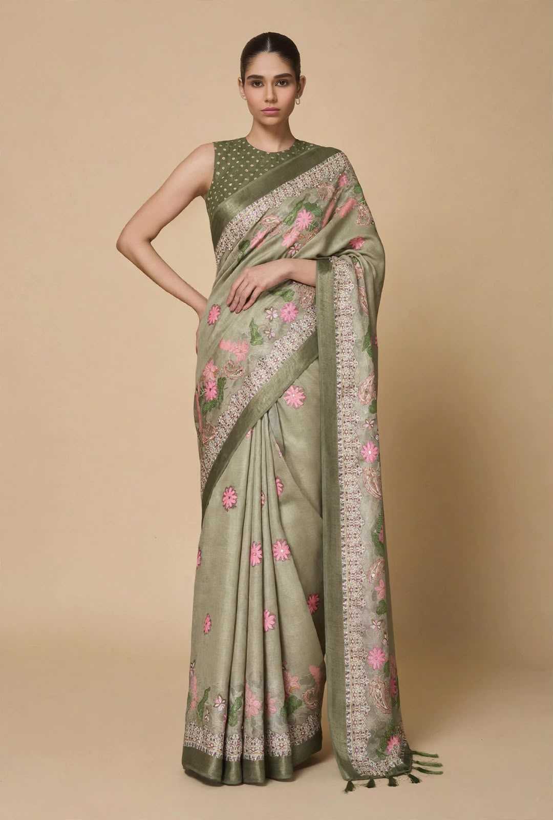 Anaya Shimmer Silk Soft Saree