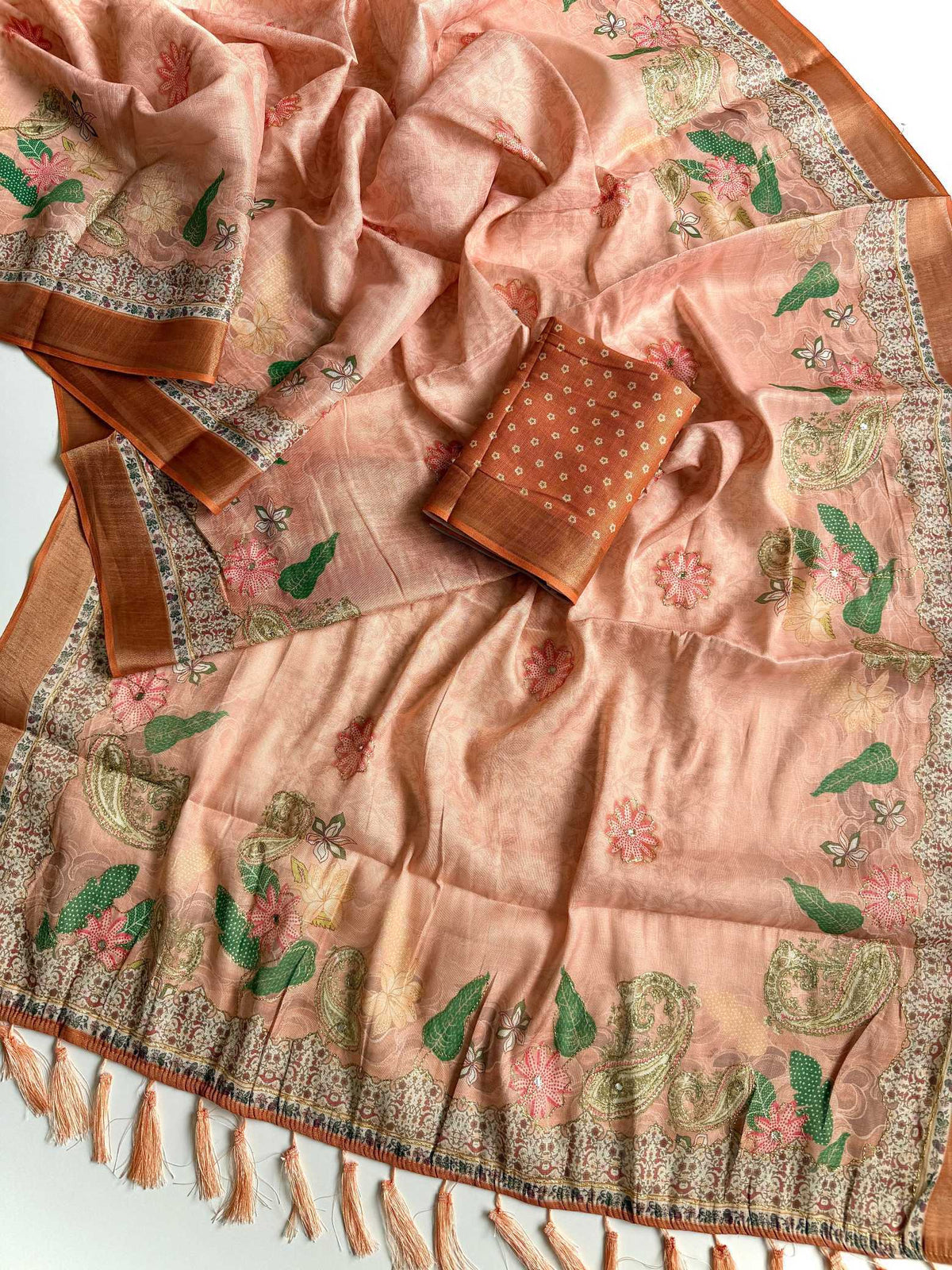 Anaya Shimmer Silk Soft Saree