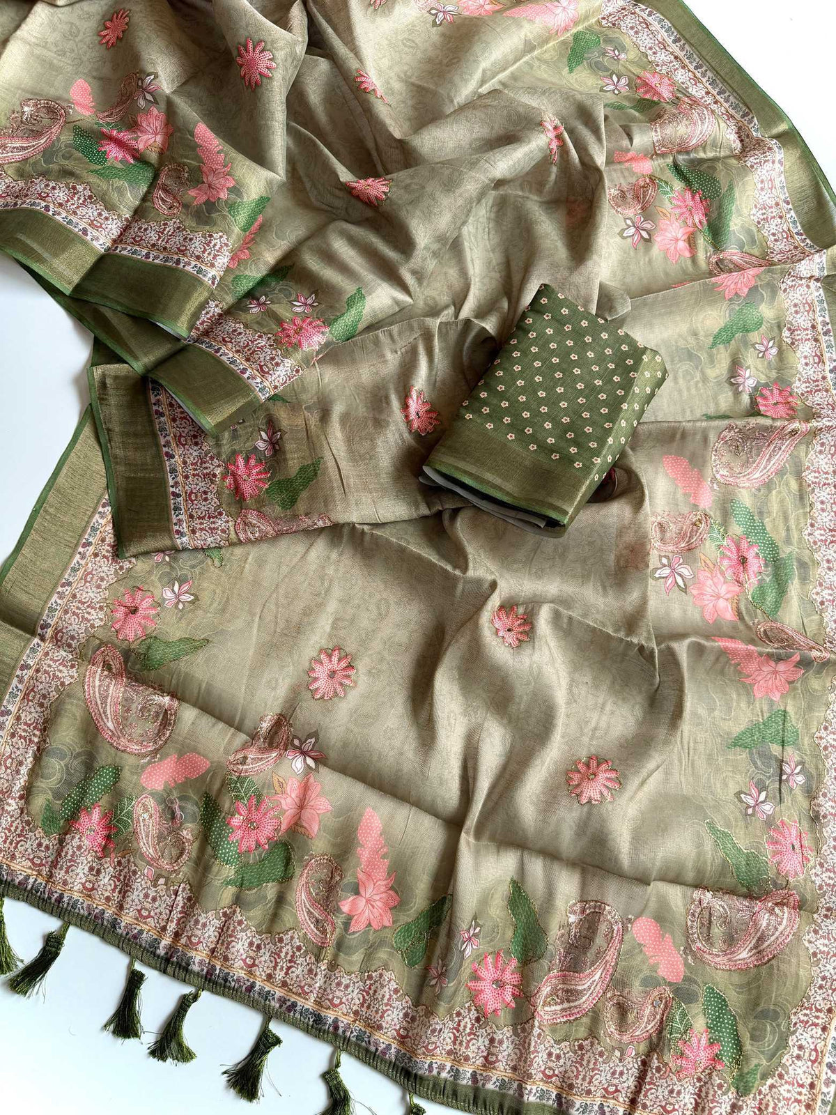Anaya Shimmer Silk Soft Saree