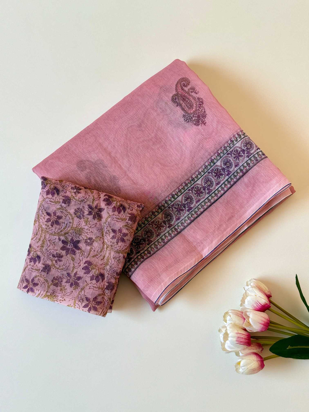 Anika Cotton Printed Saree