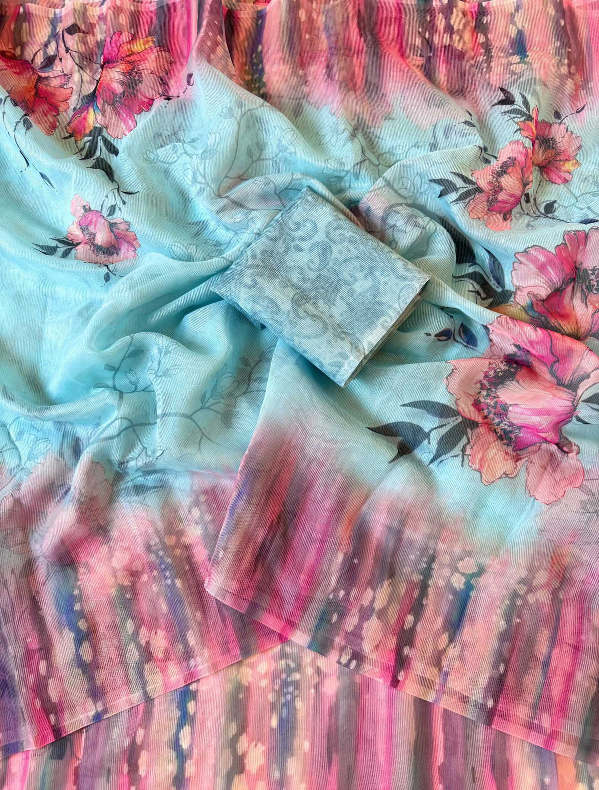 Anika Cotton Printed Saree