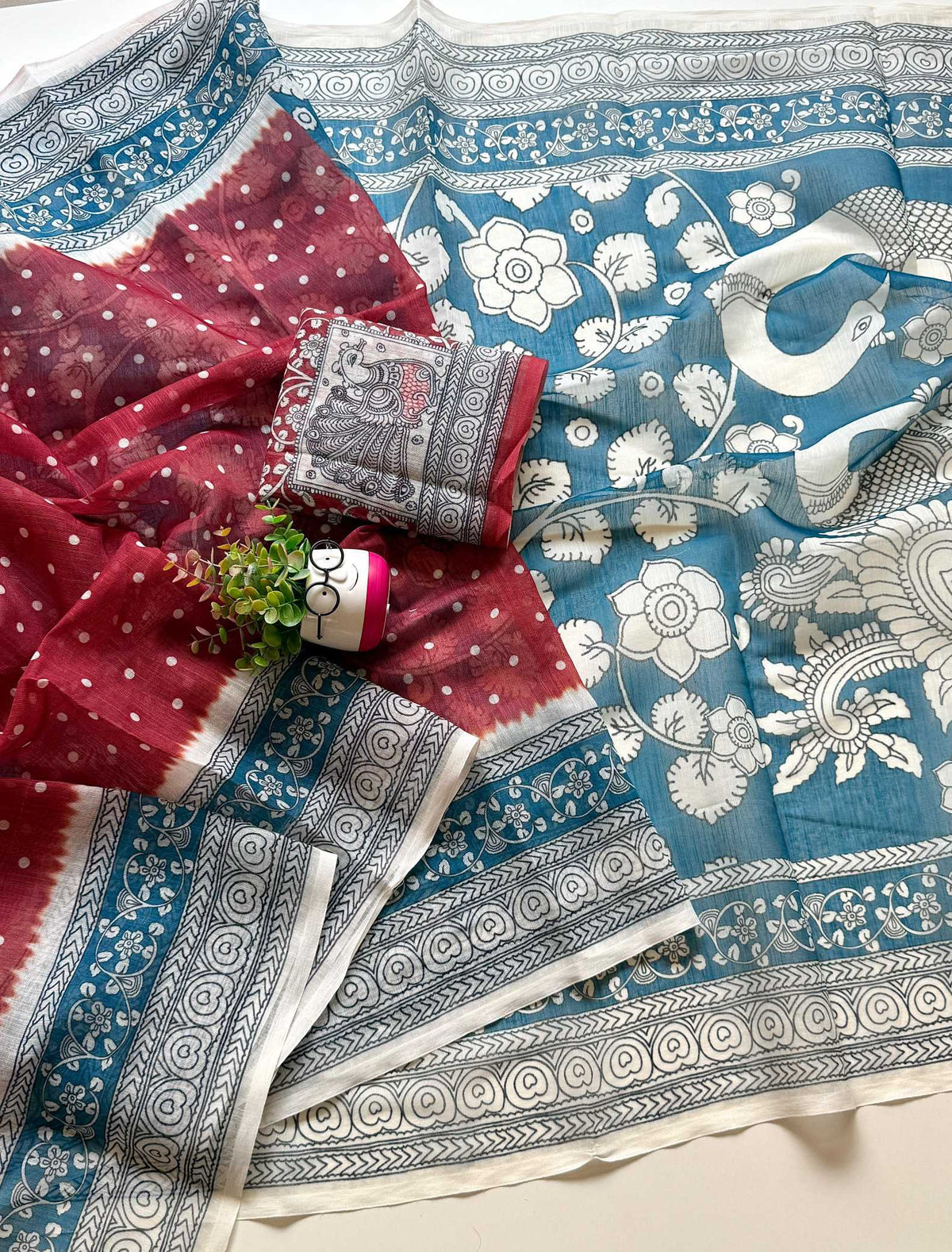 Arshia Linen Printed Saree