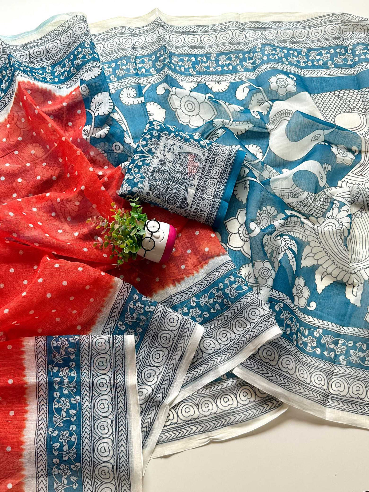 Arshia Linen Printed Saree