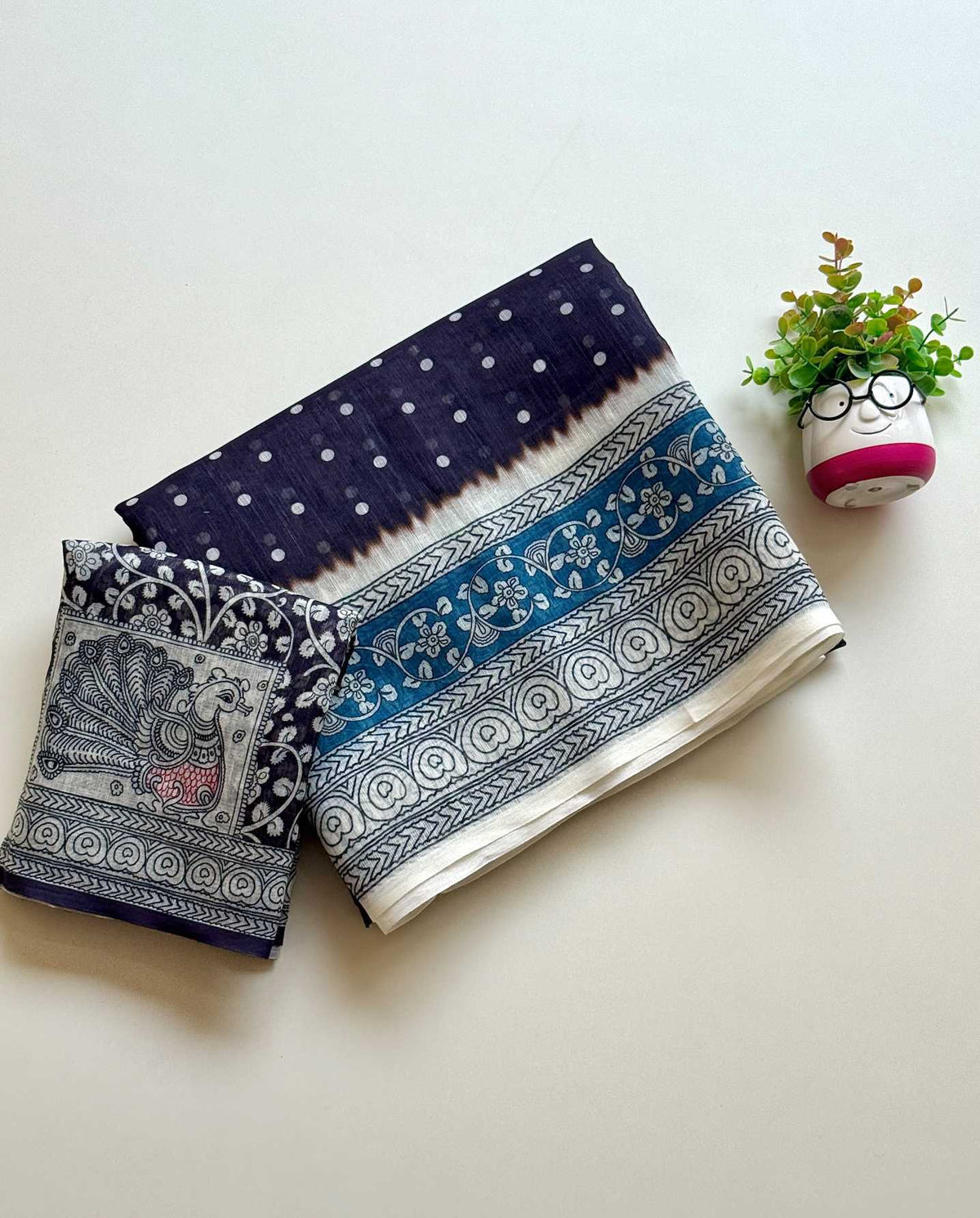 Arshia Linen Printed Saree