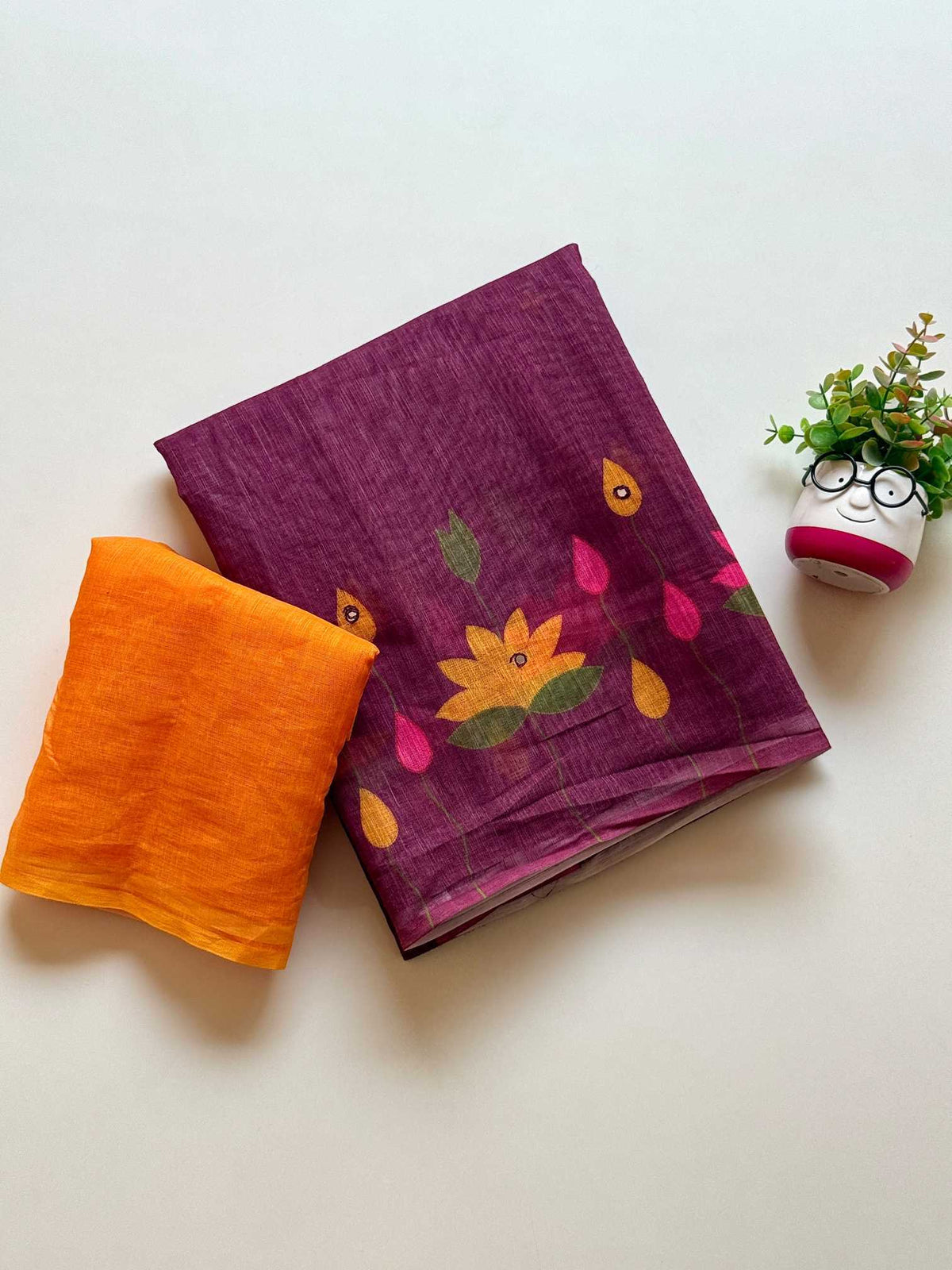 Avani Linen Designer Saree