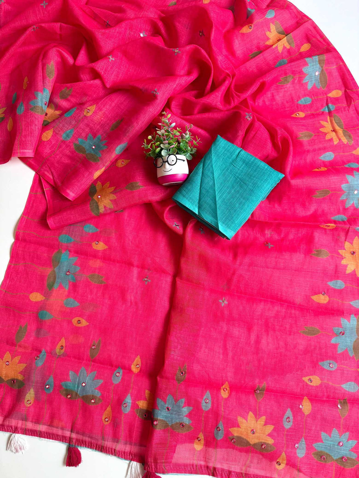 Avani Linen Designer Saree