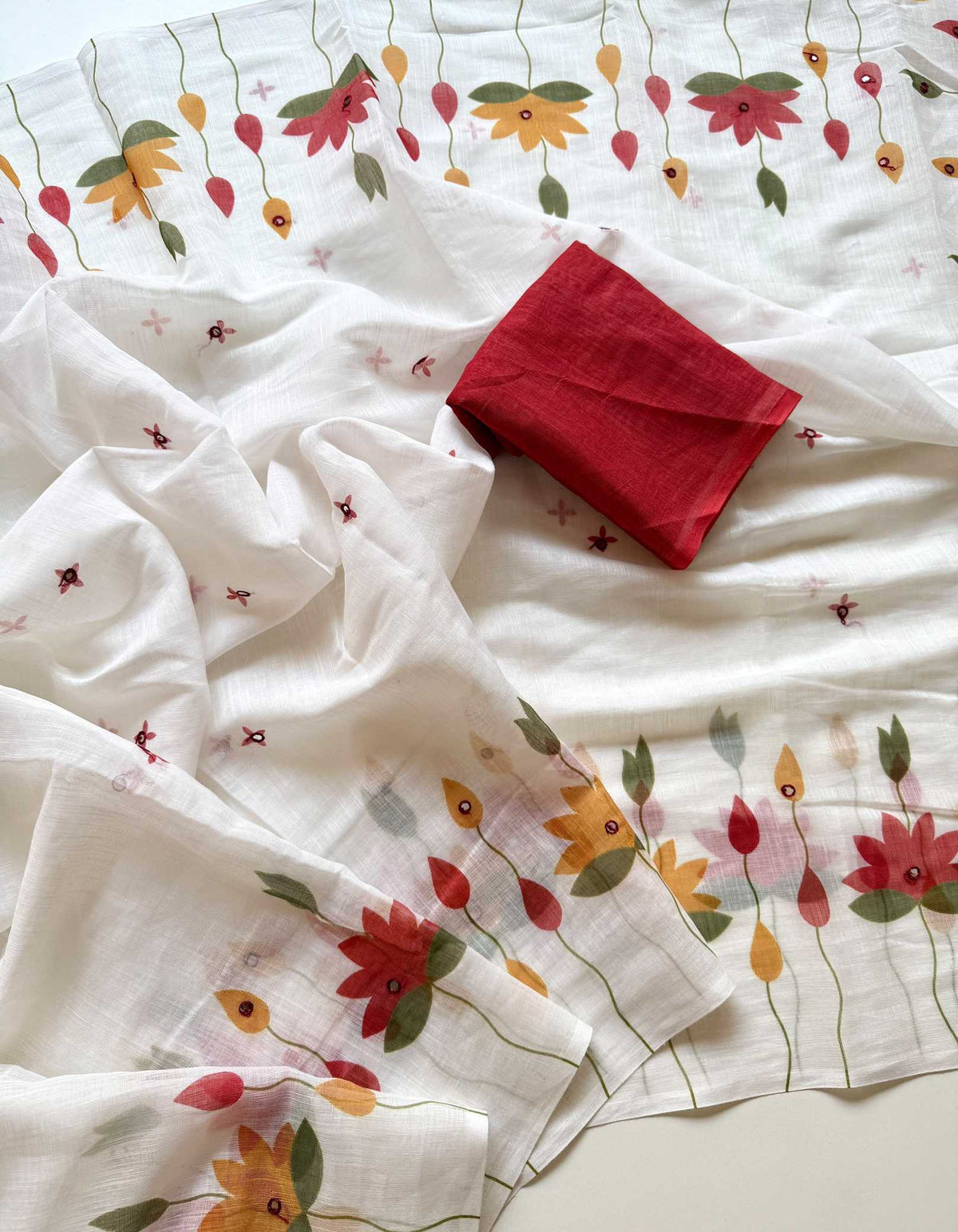 Avani Linen Designer Saree