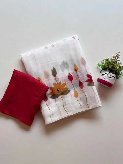 Avani Linen Designer Saree