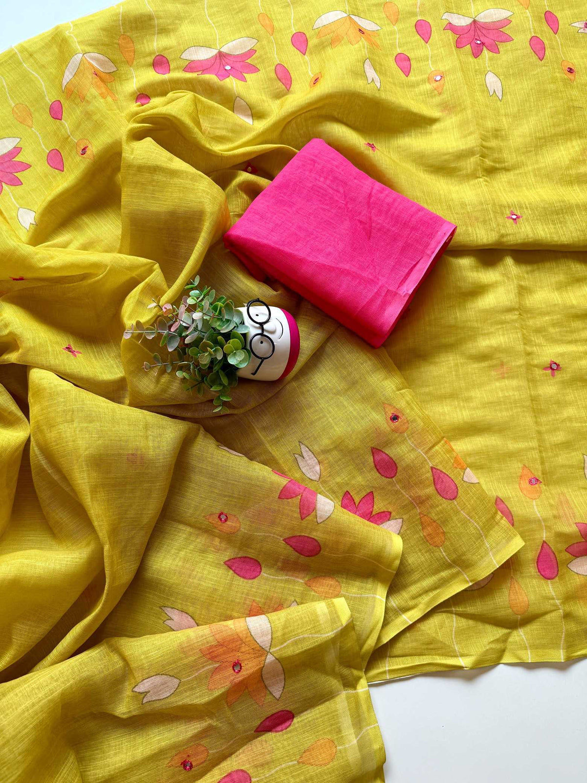 Avani Linen Designer Saree