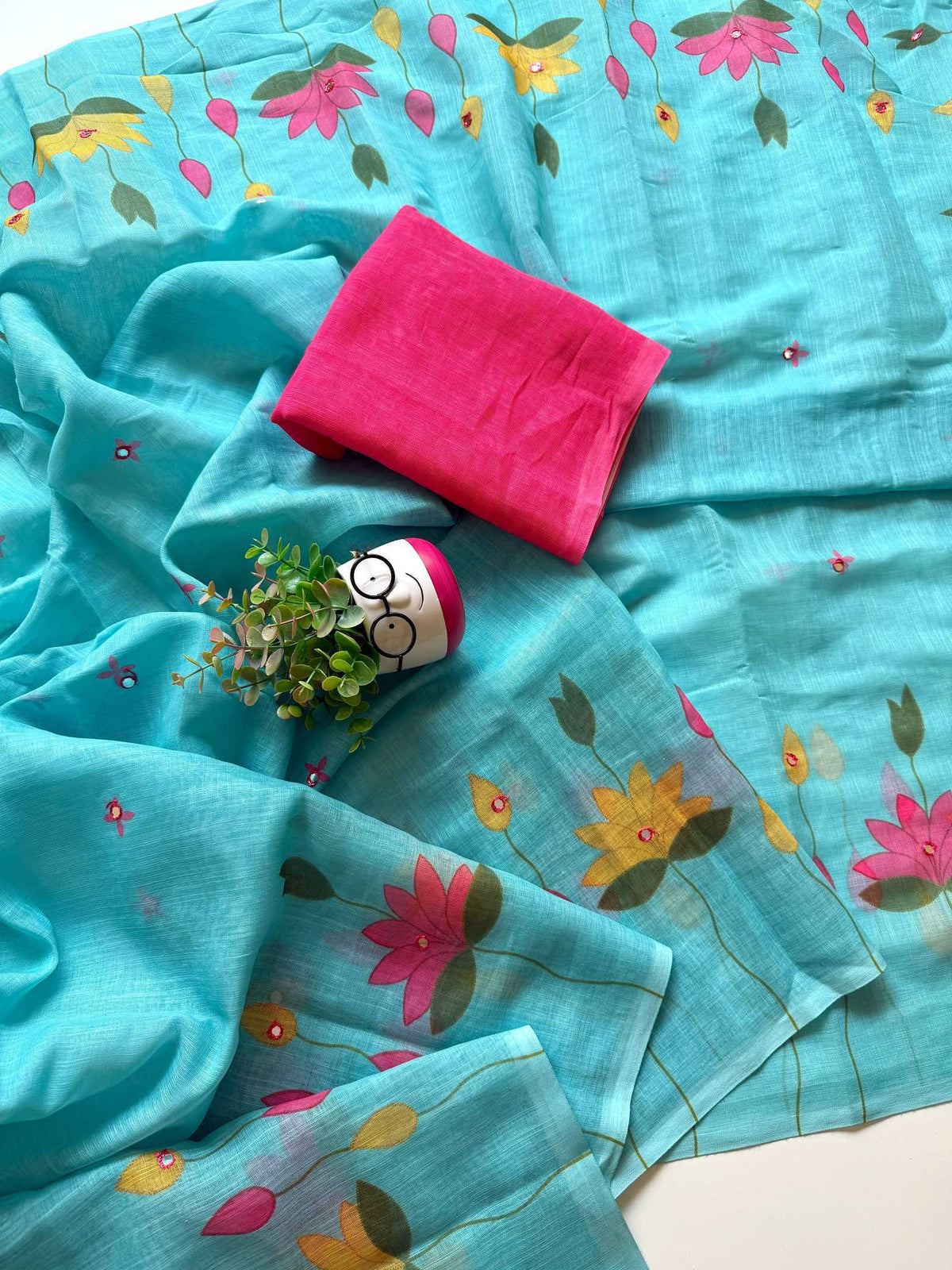Avani Linen Designer Saree