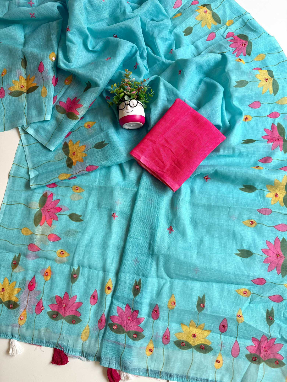 Avani Linen Designer Saree