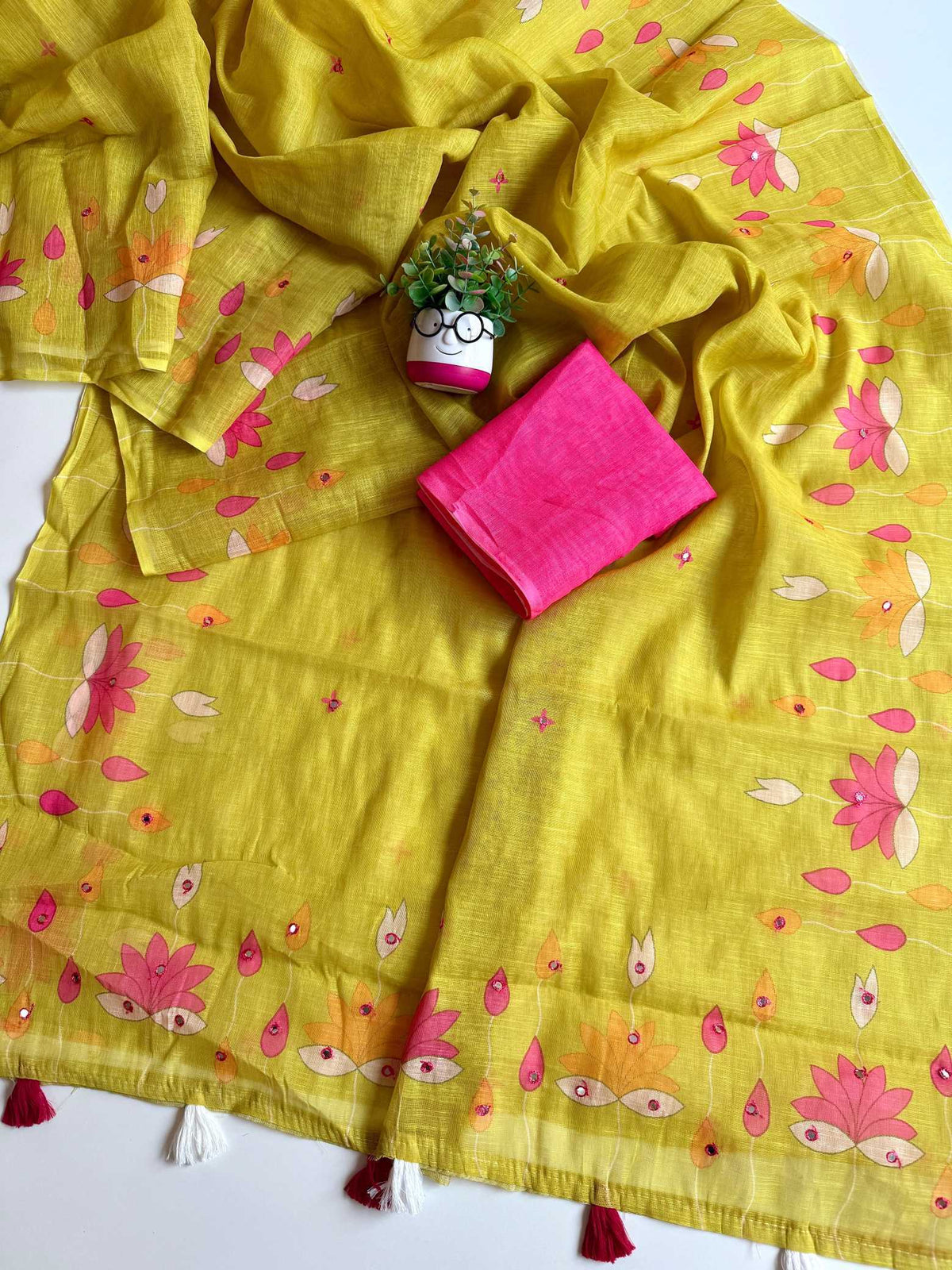 Avani Linen Designer Saree