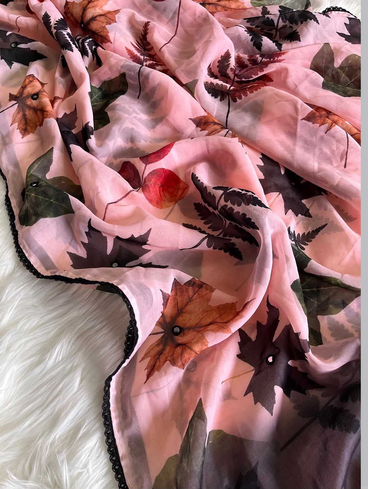 Avani Premium Georgette Printed Saree