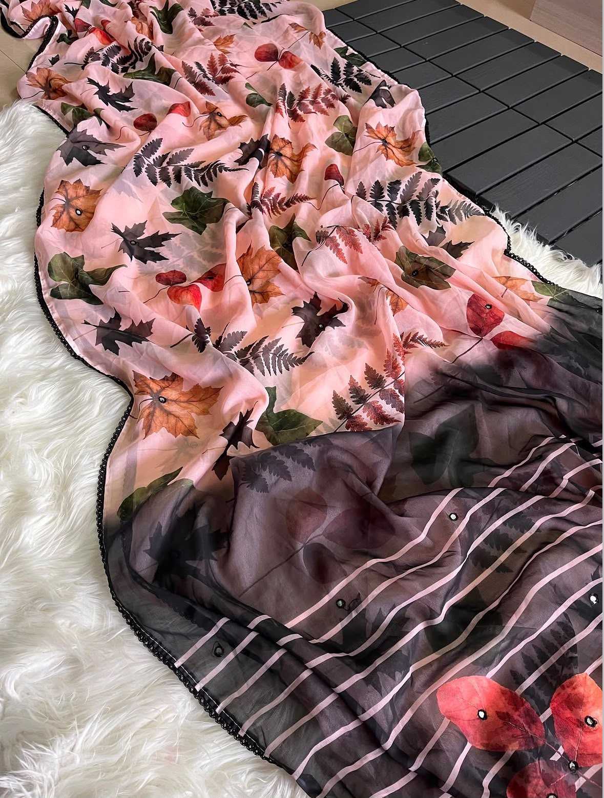 Avani Premium Georgette Printed Saree