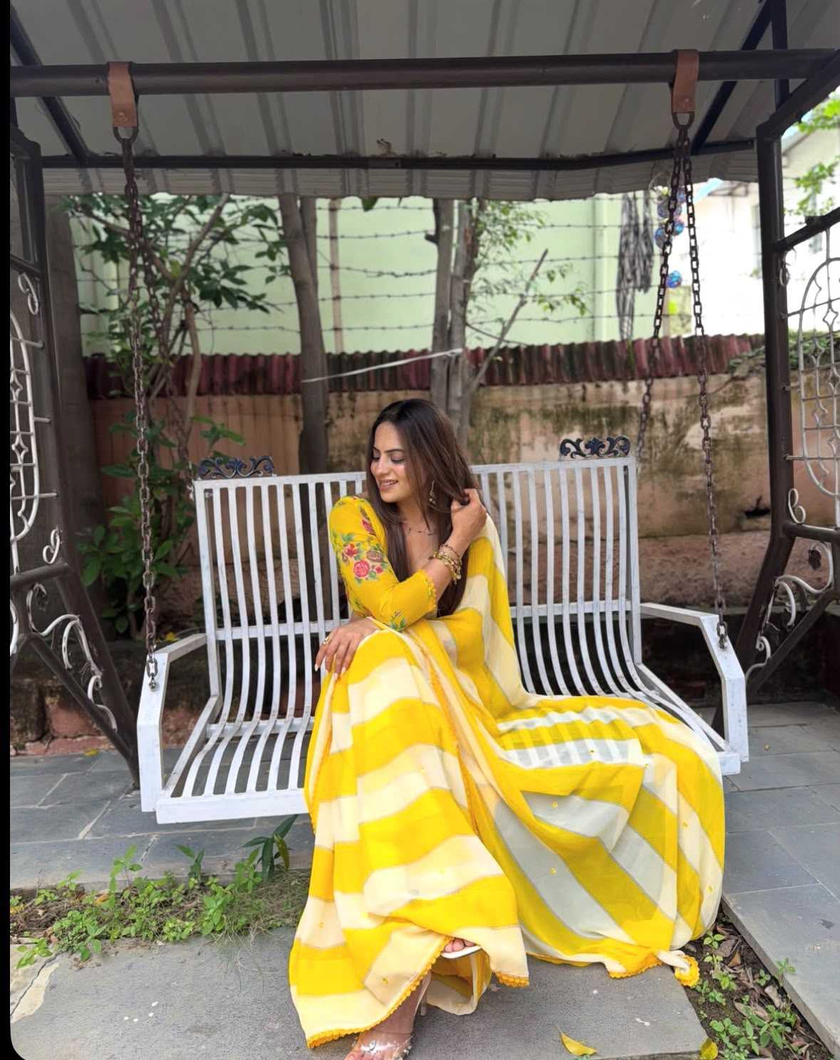 Avani Premium Georgette Printed Saree