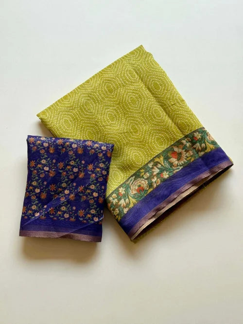 Avni Soft Cotton Silk Saree