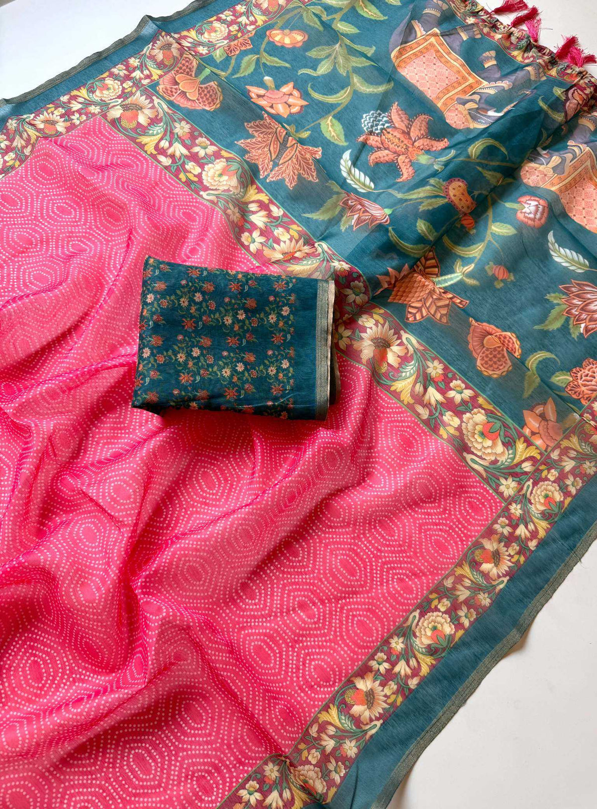 Avni Soft Cotton Silk Saree