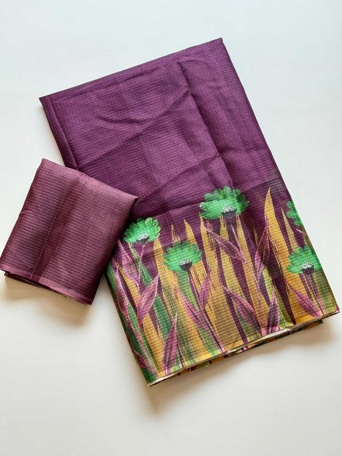 Brinda Kota Checks Designer Saree