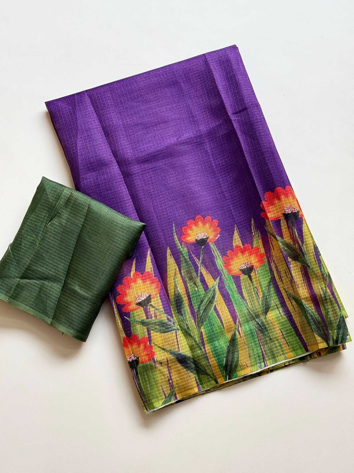 Brinda Kota Checks Designer Saree