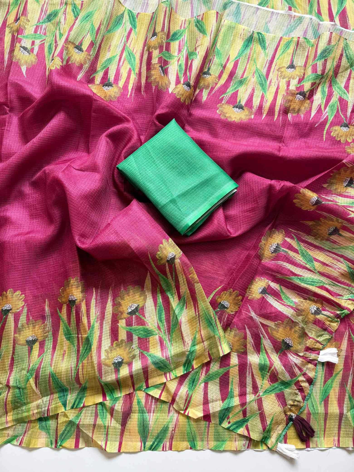 Brinda Kota Checks Designer Saree