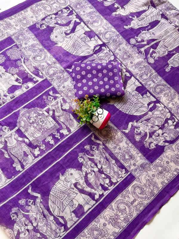 Printed Saree