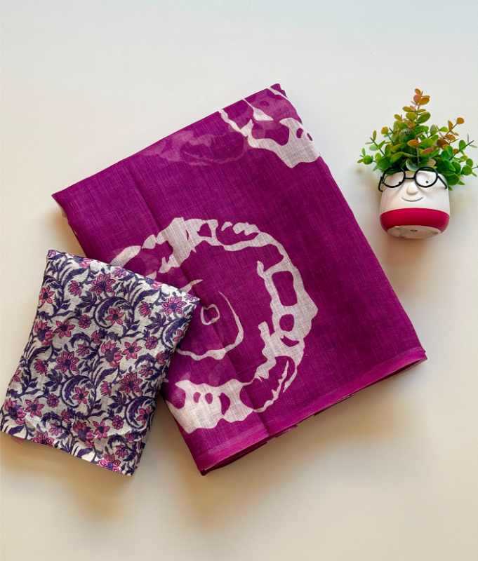 Printed Saree