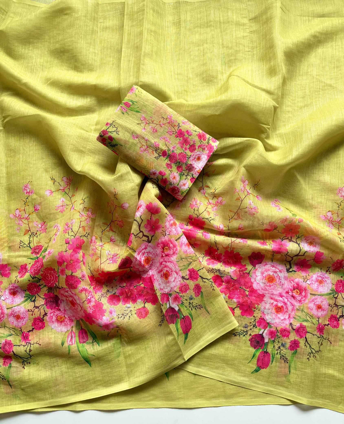 Devika Chinon Designer Saree