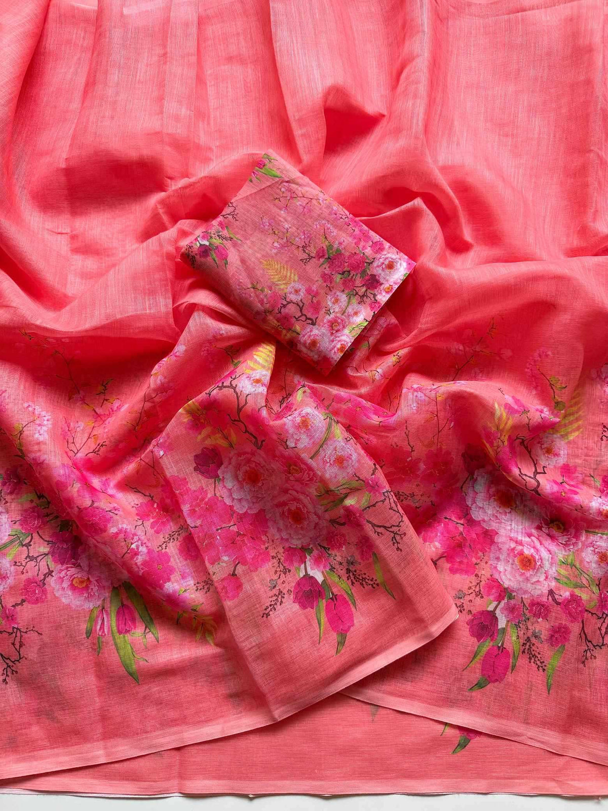 Devika Chinon Designer Saree