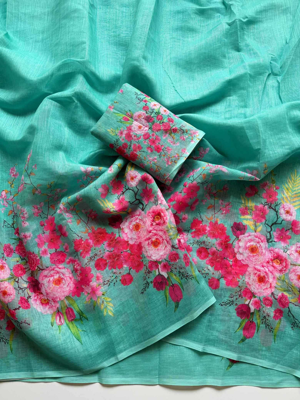 Devika Chinon Designer Saree